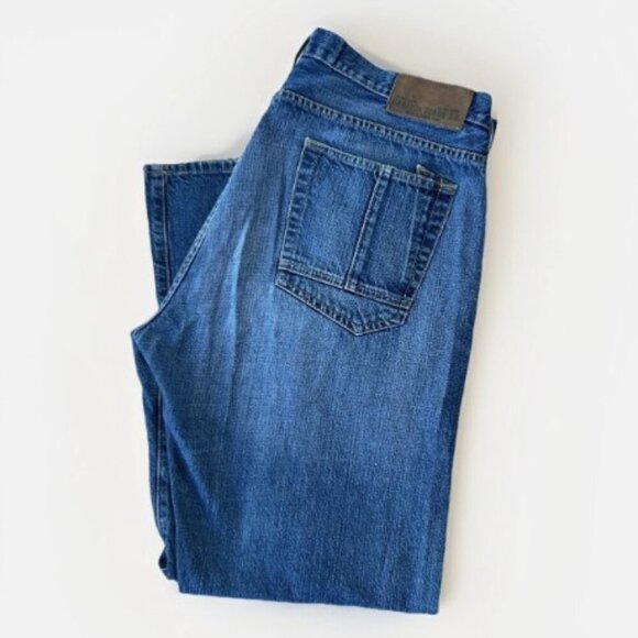 Nautica Jeans Co Jeans Men's Relaxed Fit Medium Wash Y2K Straight Size 38X32 - Picture 3 of 11